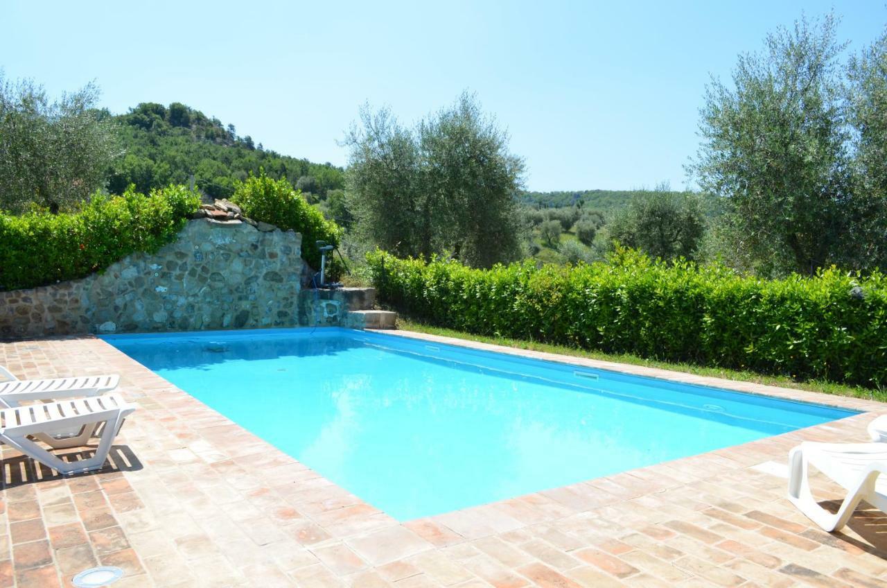 Hostal La Casina Degli Olivi Seggiano Exterior foto