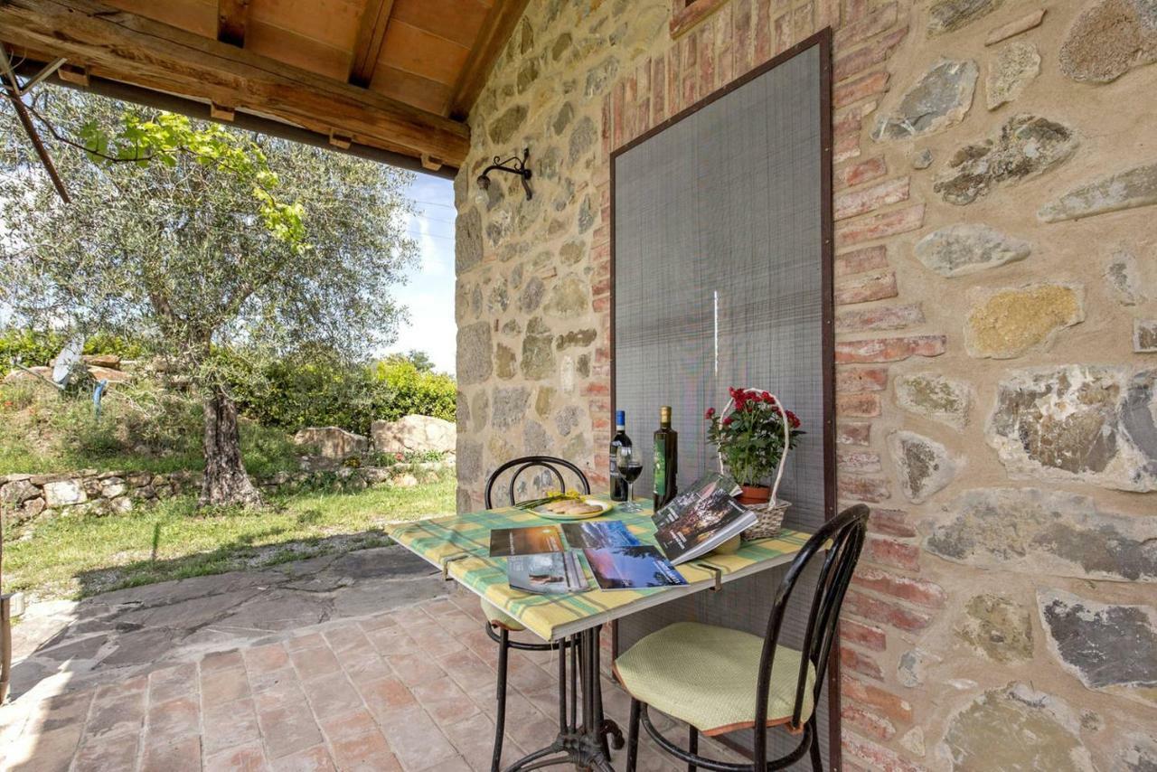 Hostal La Casina Degli Olivi Seggiano Exterior foto