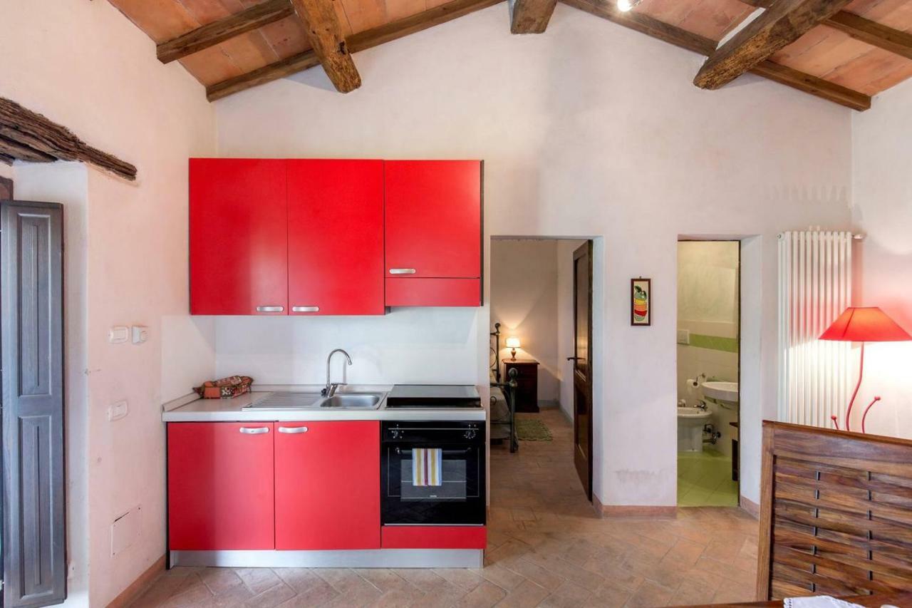 Hostal La Casina Degli Olivi Seggiano Exterior foto