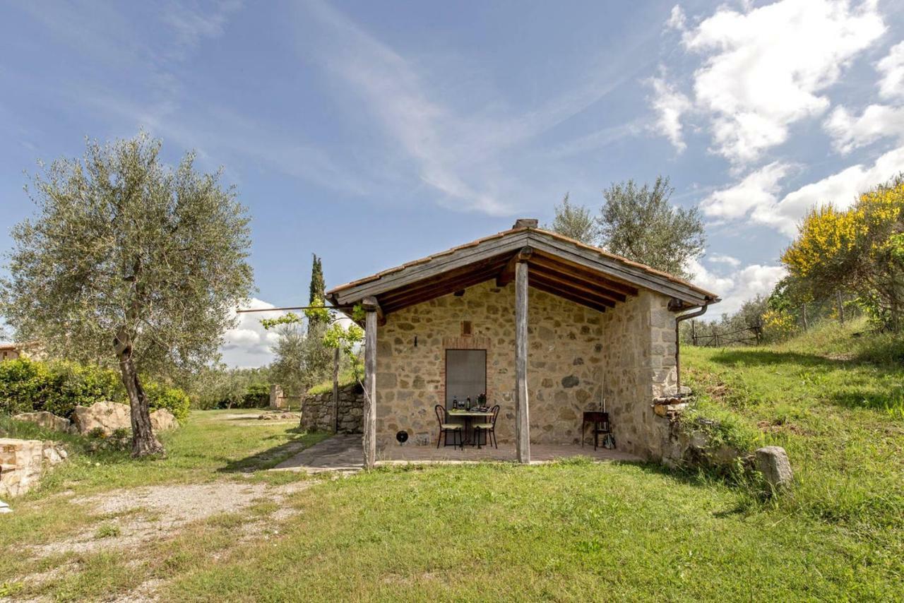 Hostal La Casina Degli Olivi Seggiano Exterior foto